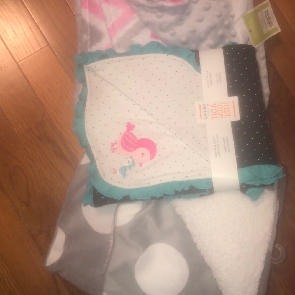 Baby girl blanket lot- NWT